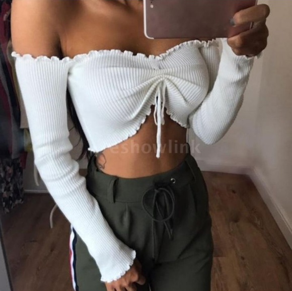 Strapless Ruffle Top - Picture 5 of 8